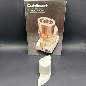 Cuisinart Food Processor DLC-10 - Dough Blade Original Part FP-749 W/ Booklet